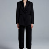 Logan Saten Blazer
