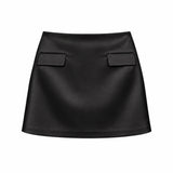 Anouk Saten Mini Etek